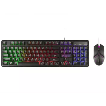 Spēļu tastatūras un peles komplekts Gamezone Boost USB