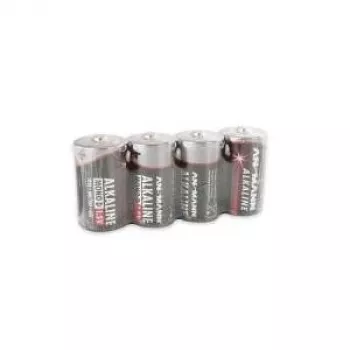 ANSMANN 5015581 RED Sārma baterijas, Mono (D), 4 gab. iepakojumā