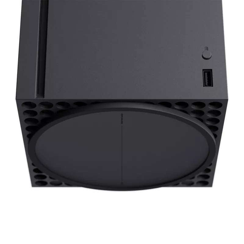 Spēļu konsole Microsoft Xbox Series X — 1 TB SSD, AMD Ryzen Zen 2 3.8 GHz, AMD RDNA 2 (12 TFLOPS), 4K HDR, Wi‑Fi 5, Gigabit Ethernet, Blu‑Ray