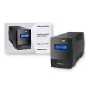 Qoltec Monolith nepārtrauktās barošanas avots (UPS) Double-conversion (Online) 0.45 kVA 240 W 2 AC kontaktligzdas