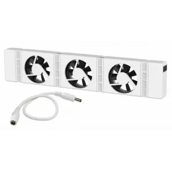 SpeedComfort paplašinājuma komplekts Balts, 30 m³/h, 0.55 W, 20 dB, 340×70×23 mm