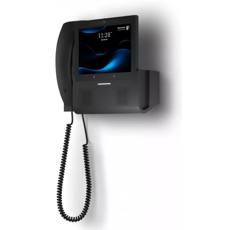 IP telefons UBIQUITI G3 Touch Wall — 7 collu 1280×800 ekrāns, 32 GB atmiņa, 5 MP kamera, Gigabit Ethernet, Wi‑Fi (802.11a/b/g/n/ac), melns