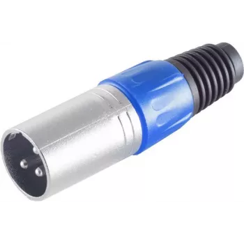 Mikrofons ShiverPeaks S/CONN XLR-Stecker zils 55002-B