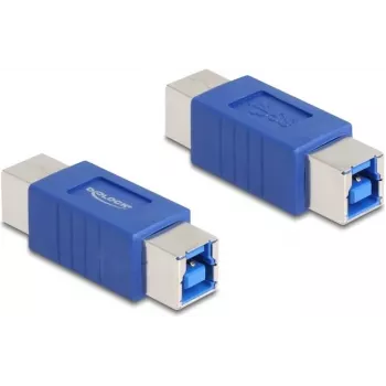 DeLOCK 67228 dzimuma mainītājs USB Type-B zils
