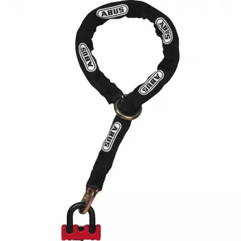ABUS 59715 Veloslēdzene Melna - Sarkana 1200 mm Ķēdes slēdzene (59715)