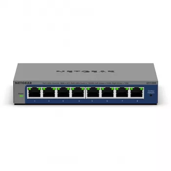 NETGEAR GS108Ev4 8 portu Gigabit Plus slēdzis