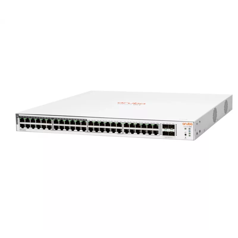 HPE Aruba Networking Aruba Instant On 1830 48G 24p Class4 PoE 4SFP 370W Pārvaldāms L2 Gigabit Ethernet (10/100/1000) Power over Ethernet (PoE) 1U