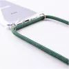 Phone necklace maciņš Lookabe iPhone X / Xs — zelts ar zaļu siksnu
