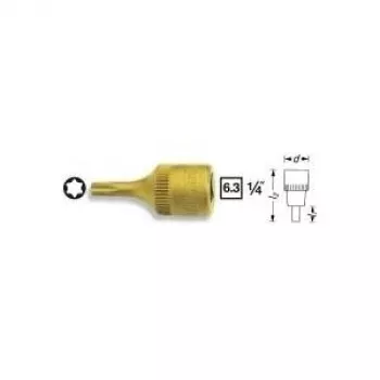 Hazet Torx uzgalis 6,3 mm (1/4) 8502-T20 garums 28 mm (8502-T20)