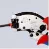 KNIPEX Twistor T pašregulējošās gofrēšanas knaibles vadu uzgaļu gofrēšanai