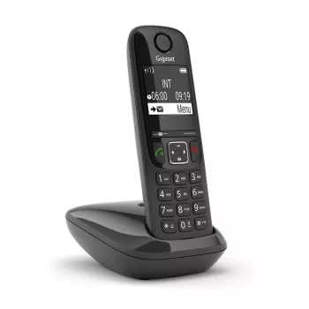 Gigaset AS690 DECT bezvadu telefons, melns