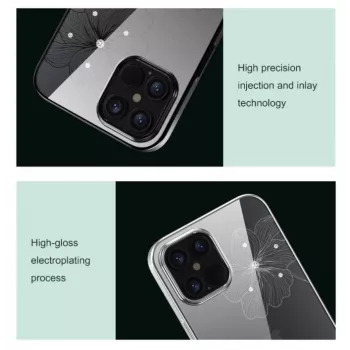 Aizsargmaciņš Devia Crystal Flora iPhone 12 mini, zils