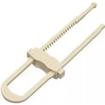 Bērnu drošības slēdzene skapjiem Olympia BS 805, balta, 6 gab., 61×19×224 mm
