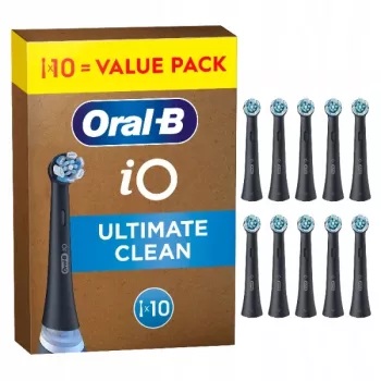BRAUN Oral‑B iO Ultimate Cleaning nomaināmās birstes galviņas (10 iepakojums)