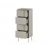 Cama 4S TRESSE kumode 50x40x125 kašmira matēts