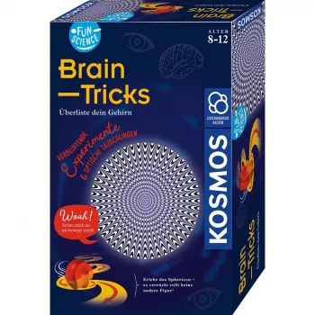 Kosmos Fun Science Brain Tricks Eksperimentu komplekts, Elektrība, 8 gadi, Daudzkrāsains