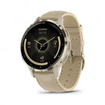 Garmin Venu 3S 41mm, franču pelēks/maigs zelts