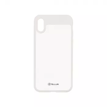 Cietais vāciņš Tellur iPhone X TLL121633 14.7 cm (5,8 collas) Caurspīdīgs Balts