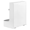 Ergo Office zemgalda uzglabāšanas kaste / organizators ar piederumu plauktu, Balta, Maks. 5kg, ER-442