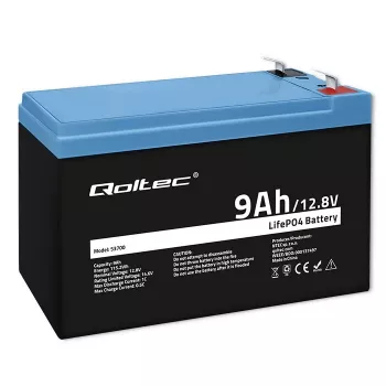 LiFePO4 litija dzelzs fosfāta akumulators 12.8V 9Ah 115.2Wh