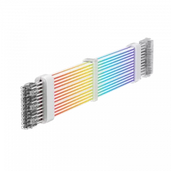 Gamemax VGA pagarinātāja kabelis 3x8PIN-B Balts