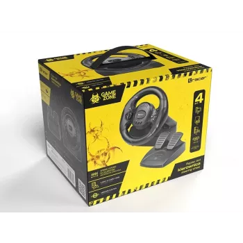 Tracer Rayder 4 in 1 Melna stūre PC, PlayStation 4, PlayStation 3, Xbox One