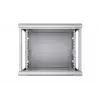 Extralink Rack skapis 9U 600x600 Pelēks pie sienas stiprināms