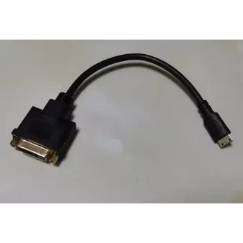 Mini-HDMI uz DVI-D adaptera kabelis ProXtend ITH‑HDMIC‑DVI245F — Mini-HDMI (tēviņš) uz DVI-D (mātīte)