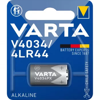 Vienreizējās lietošanas baterija Varta V4034PX