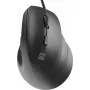 NATEC Crake 2 Pro pele - vertikāla, vadu, optiska, 12800 DPI, melna