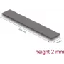 Termopaliktnis DeLOCK 18477 3 W/m·K Pelēks 20x120x2 mm