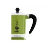 Bialetti Rainbow Moka krūze Melna, Zaļa