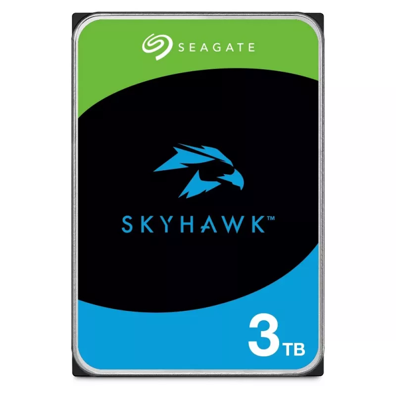 Seagate SkyHawk ST3000VX015 iekšējais cietais disks 3 TB 256 MB 3.5 collu Serial ATA III