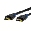 LogiLink CH0062 High Speed HDMI 2.0 vads ar Ethernet, 4K/60Hz Ultra HD, 3D, zeltīti kontakti, 2 m, melns