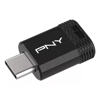 USB zibatmiņa PNY Elite-X 256 GB USB Type-C 3.2 Gen 1 (Lasīšana 200 MB/s, Rakstīšana 100 MB/s) Melna