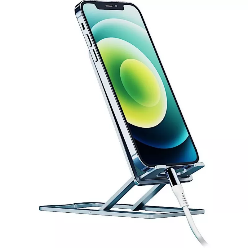 Pasīvais turētājs Inter-Tech MTS-100 Mobilajam telefonam Viedtālrunim Planšetdatoram UMPC Pelēks Titāns