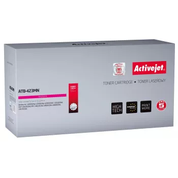 Activejet ATB-423MN tonera kasetne (aizstāj Brother TN-423M; Supreme; 4000 lpp; magenta)