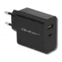 Barošanas adapteris QOLTEC 51717 45W 20V 3A AC iekštelpu lādētājs viedpulkstenim, melns