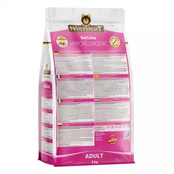 WOLFSBLUT VetLine Hypoallergenic Horse with sweet potatoes - sausā suņu barība - 2kg