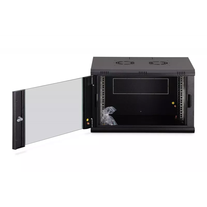 Sienas stiprināms 19 collu skapis DIGITUS Dynamic-N DN-37101 — 7U, 600x450 mm, IP20, slēdzams, neizjauktā veidā