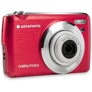 AgfaPhoto Compact Realishot DC8200 1/3.2 Kompaktkamera 18 MP CMOS 4896 x 3672 pikseļi Sarkanā (DC8200RD)