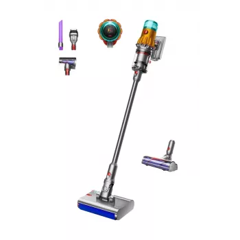 Dyson V12 Submarine 3-in-1 stick putekļsūcējs, akumulatora, sausā un mitrā tīrīšana, HEPA, bezmaiss, 0,35 L, niķelis, dzeltens