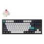 Mehāniskā tastatūra Keychron Q3 MAX ar Gateron Jupiter Red slēdžiem, melna, US izkārtojums
