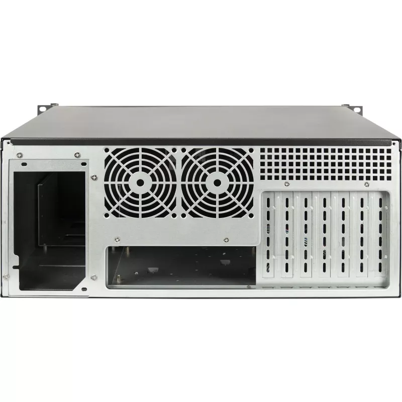 Rack Server korpuss Inter-Tech 4U-K-439L Melns