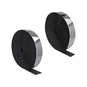 DeLOCK Pašlīmējošā Velcro lente Heavy-duty 25m x 50mm melna