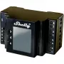 DIN-slīdņu releju modulis Shelly 4Pro PM 4-kanālu Wi‑Fi, 4 kanāli, AC 110–240V, jaudas un enerģijas mērīšana, DIN stiprinājums