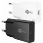 Goobay 75728 - USB lādētājs 20 W 1x USB-C GaN Slim Balts (75728)