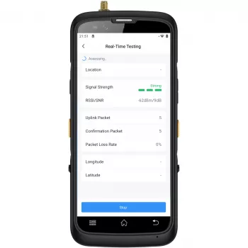Milesight FT101-868M — LoRaWAN un Wi‑Fi lauka testeris