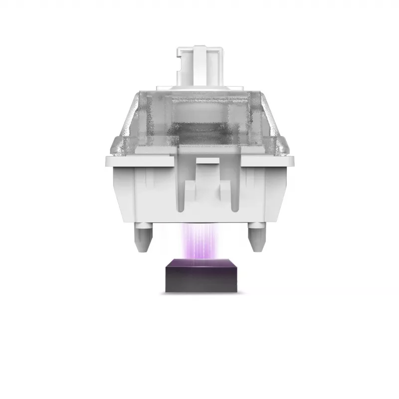 Spēļu tastatūra NZXT KB-101NW-DE Function Elite MiniTKL, balta, vācu izkārtojums