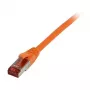 Savienojuma kabelis RJ45 CAT6 250MHz 2m oranžs S-STP (S/FTP) TPE/LSZH Superflex Synergy 21